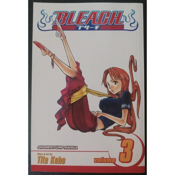Bleach Vol 3 by Tite Kubo – English Shonen Jump Manga PB VG+ - Picture 1 of 2